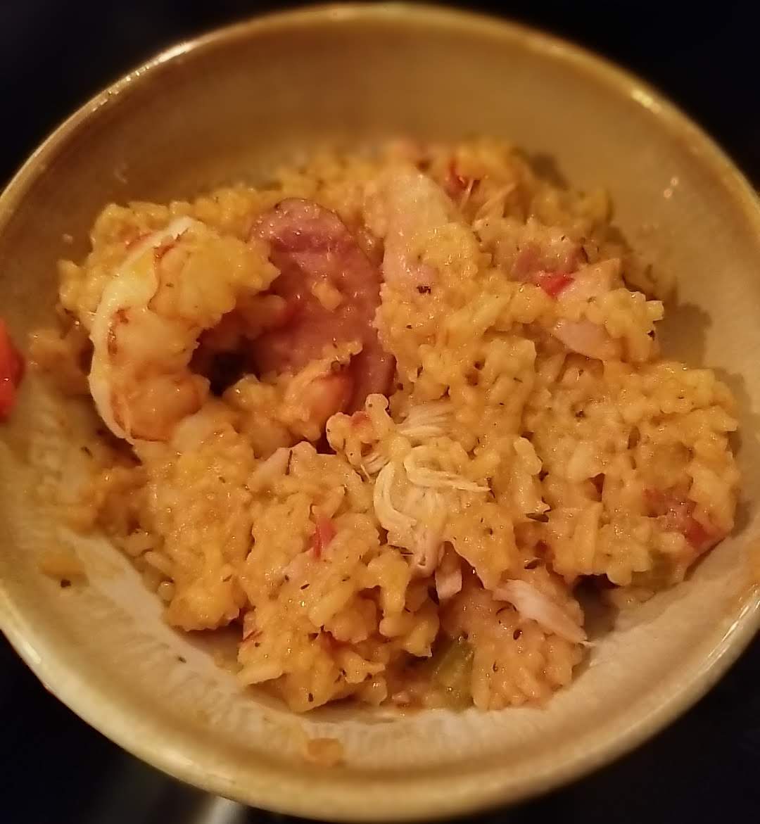 Seafood and Meat Jambalaya in the Instant Pot